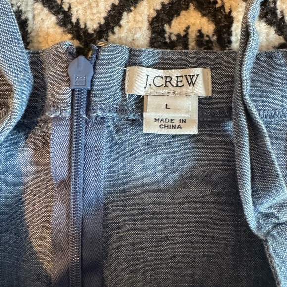 J. Crew Denim Tie-Strap Dress - Picture 3 of 6